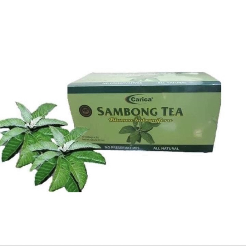 Carica Sambong Tea 30 tea bags (60g) Shopee Philippines