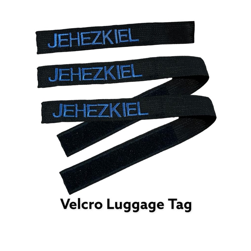 Fawn'g Handmade CUSTOM Name Velcro Luggage Tag Shopee Philippines