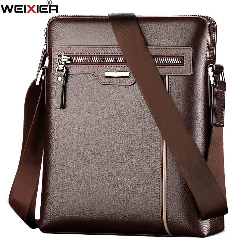 Men's business messenger bag Men's leather briefcase shoulder bag zc137