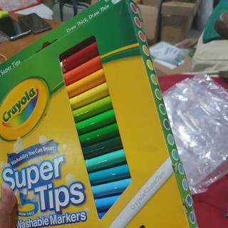 Crayola Super Tips 20 colors and 50 colors (Crayola Supertips 20 count and  50 count)