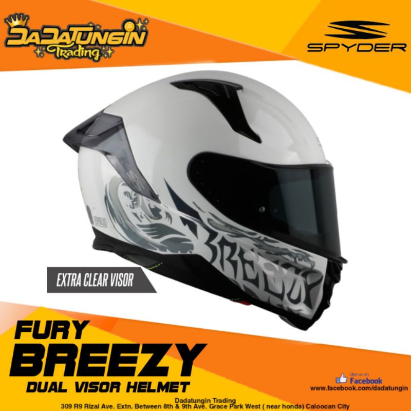 Dual Visor Breezy Spyder Helmet Capacete Masculino Feminino Norisk - Main Image