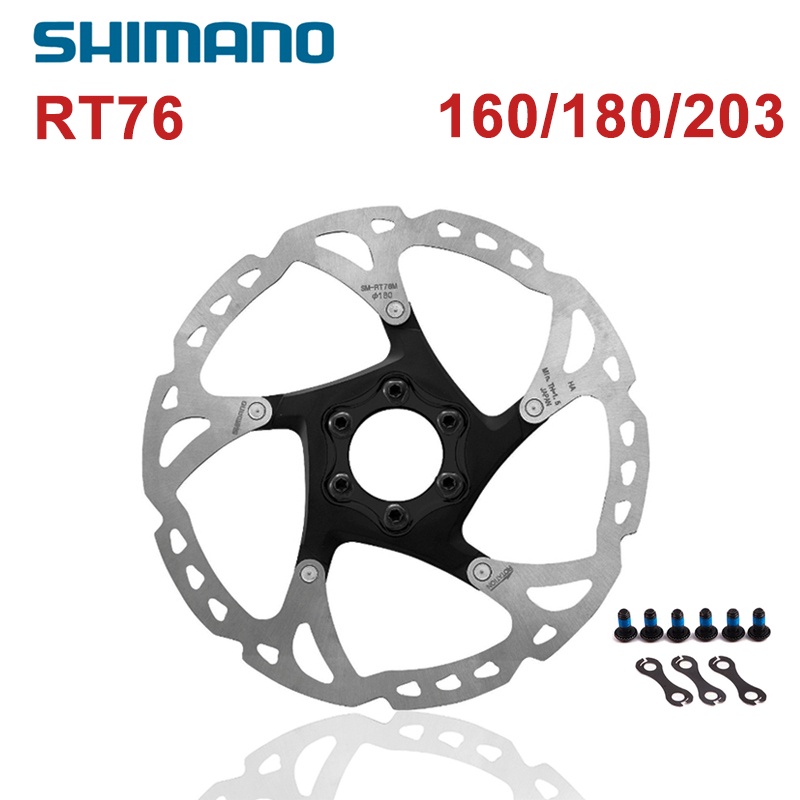 Shimano SMRT76 Brake Rotor SLX M7000 Disc Brake Rotor MTB With 6 Bolts