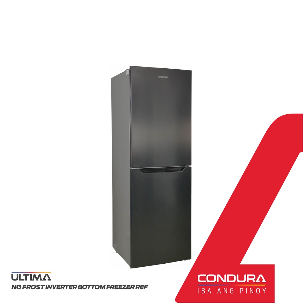 Condura Home Ultima No Frost Inverter Bottom Freezer Refrigerator 9cu ...