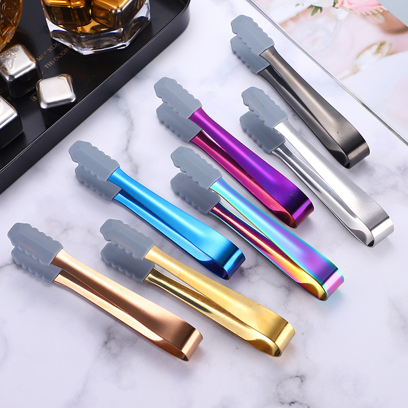 304 stainless steel clip non-slip bar ice clip food clip | Shopee ...