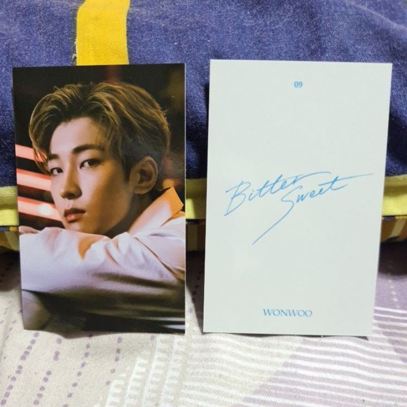Seventeen Wonwoo - Mingyu Bitter Sweet Trading Card | Shopee
