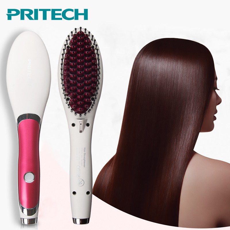 Hair brush straightener shopee best sale
