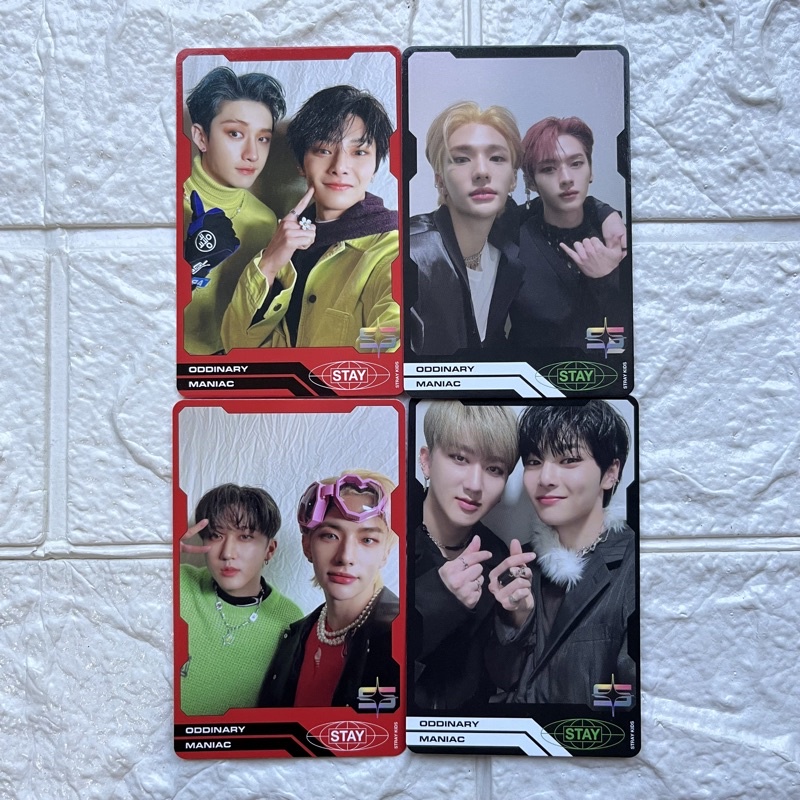 Set of 4] RESTOCKED Stray Kids - Oddinary Unit Photocards | Shopee