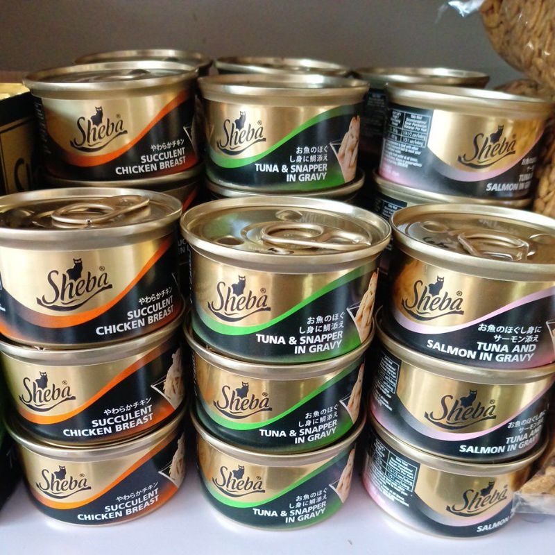 Sheba wet food can 85g Shopee Philippines