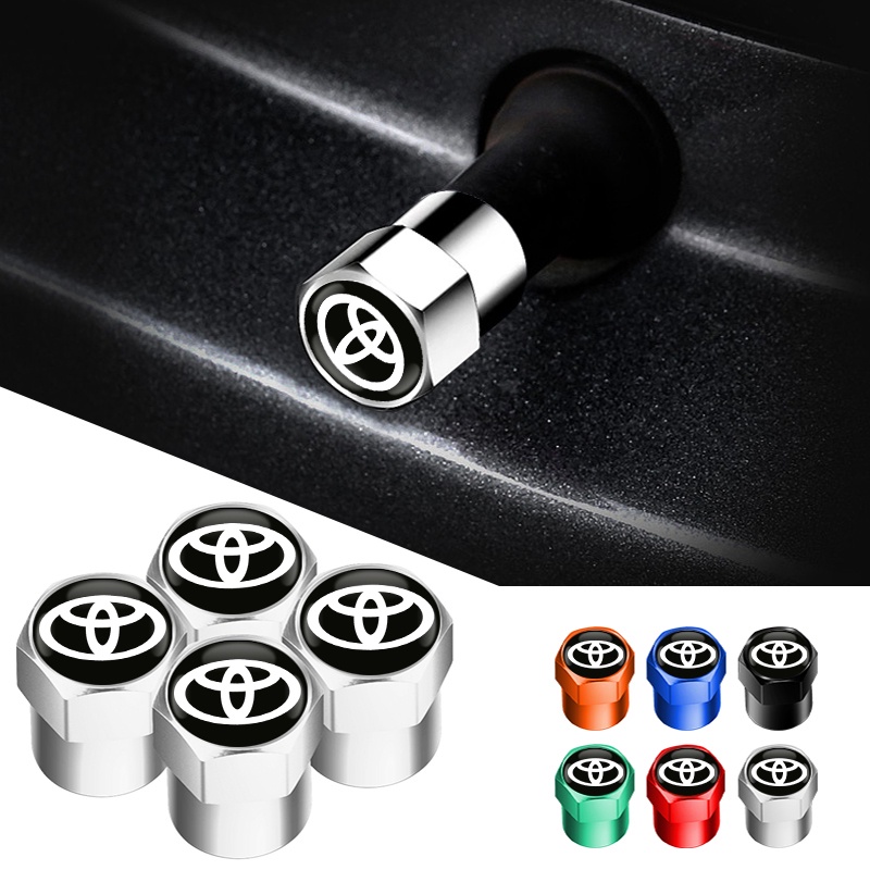 4PCS Car Wheel Tire Valves Tyre Stem Air Caps Cover Toyota Shopee Philippines