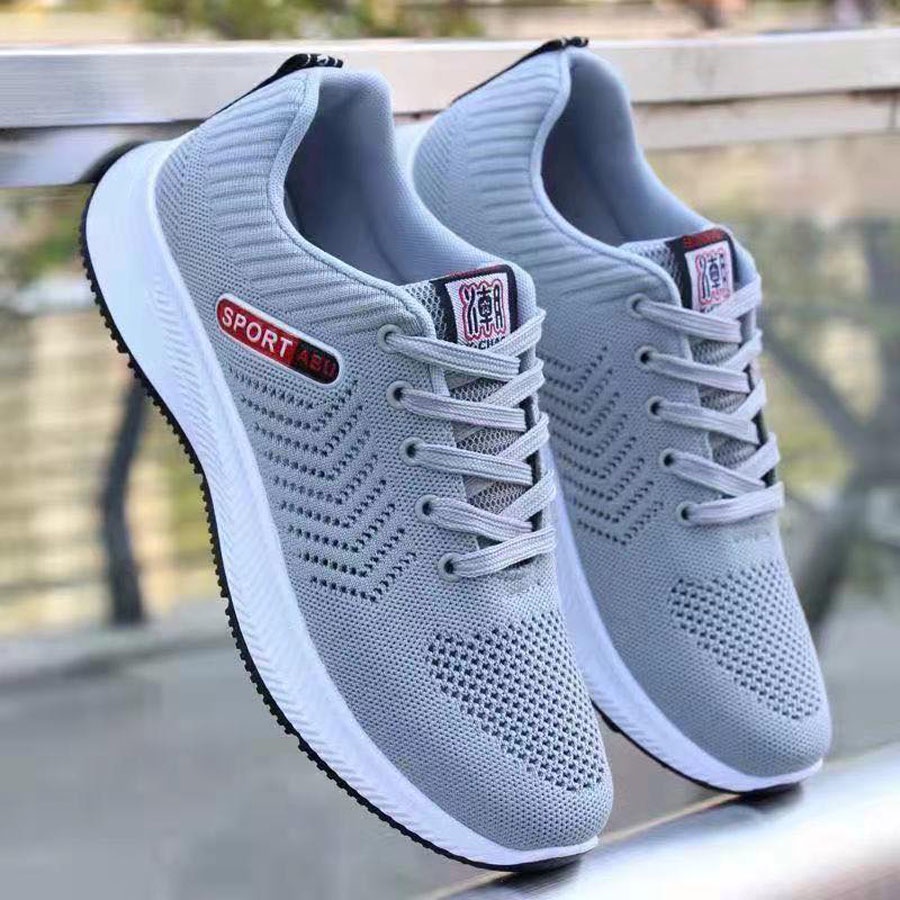 2024 Sport running rubber shoes 2021 new leisure travel breathable sneakers for men Shopee Philippines