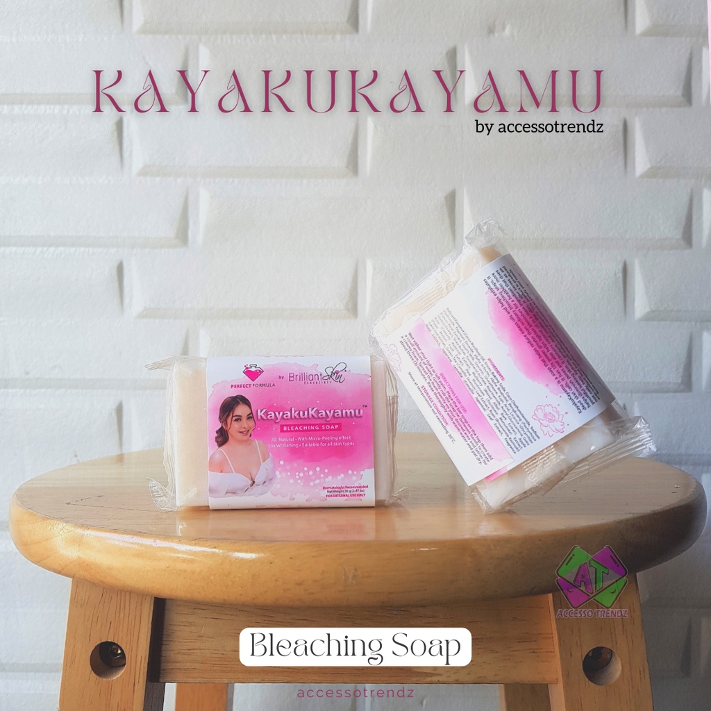 BRILLANT KayakuKayamu Bleaching Soap (per piece) | Shopee Philippines