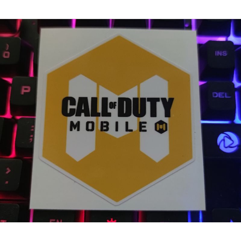 CALL OF DUTY VINYL LAMINATED WATERPROOF STICKER | Shopee Philippines