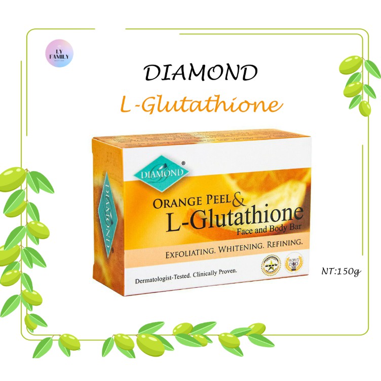 Diamond Orange Peel & L-Gluta Soap 150g | Shopee Philippines