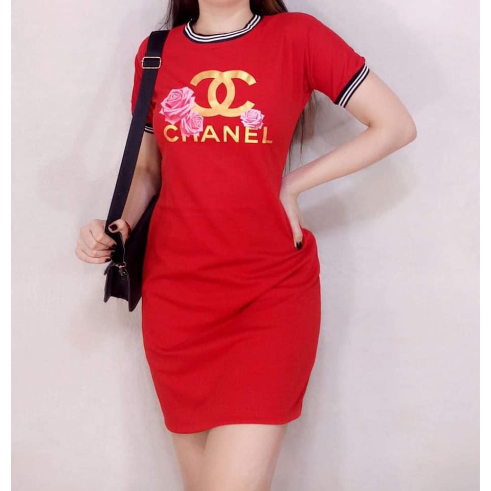 Chanel t shirt store dress