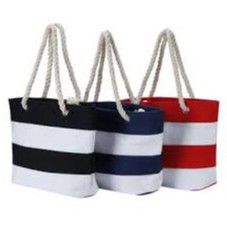 Big Beach Canvas Tote Bag with Rope Handles Large Beach Bag with Inner Zipper Pocket and Rope Handle Shopee Philippines