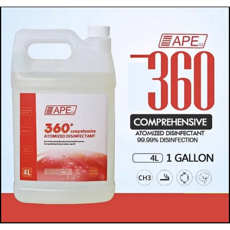 【Pilipinas cod】 new! APE 360 Heng De disinfectant fogging solution