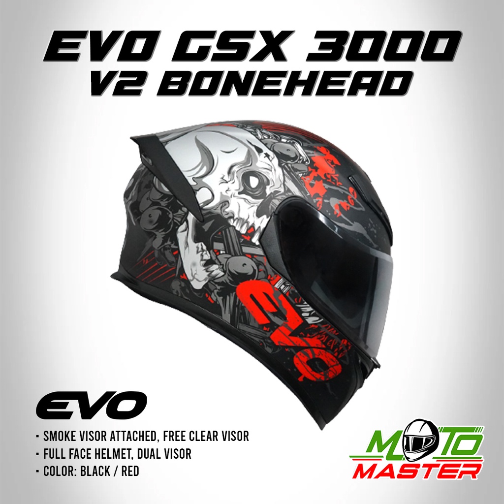 Dual visor helmet under hot sale 3000