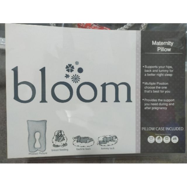 Bloom shop maternity pillow