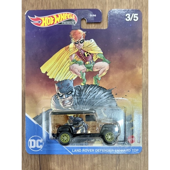 Hotwheels Land Rover Defender 110 Hard Top DC Batman Robin | Shopee ...