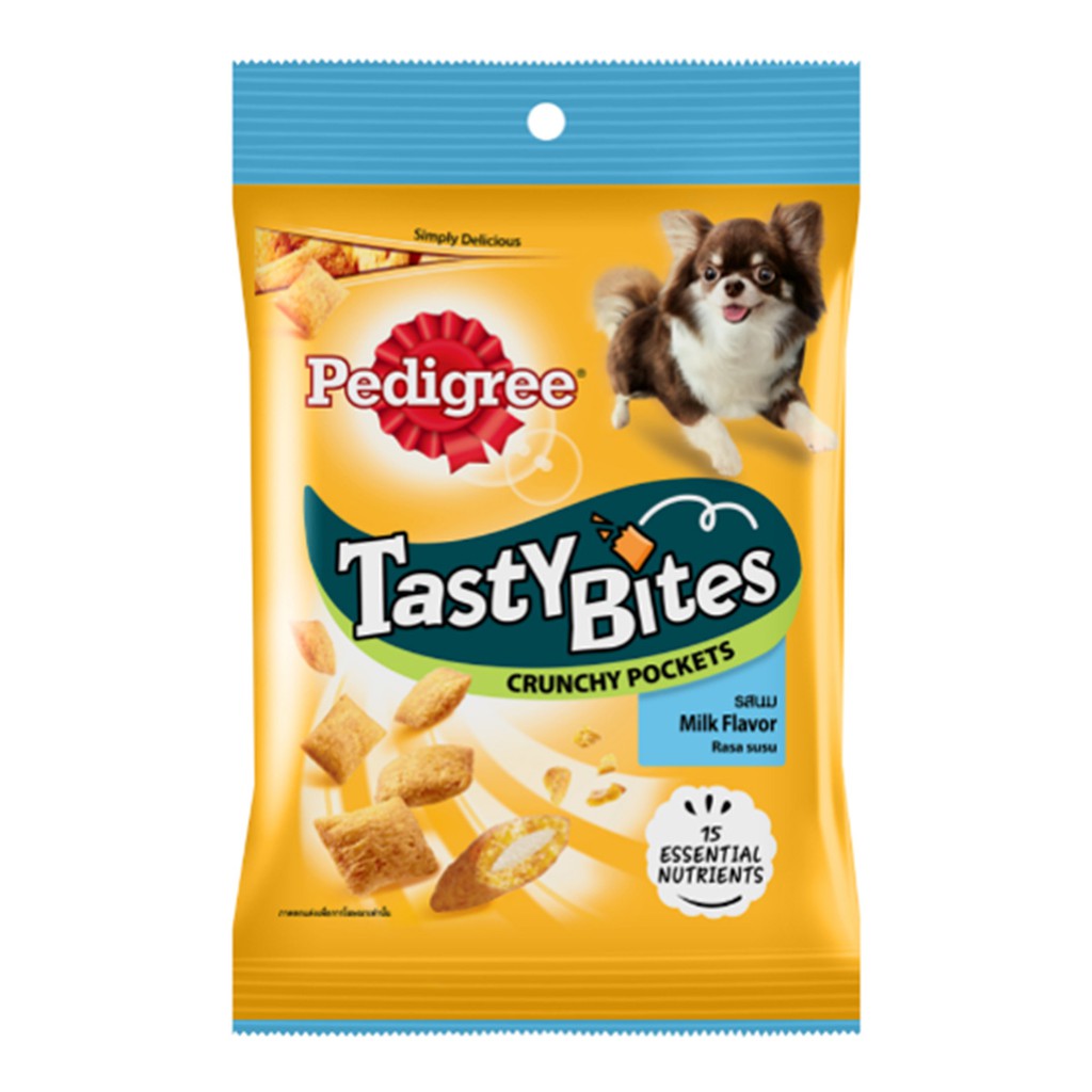 Pedigree Tasty Bites Pockets Milk 60g | Shopee Philippines