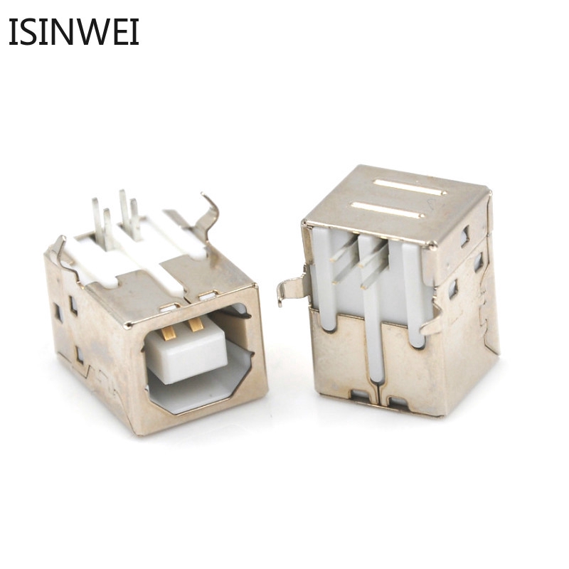 10pcs USB Data Interface Printer USB Interface BF90 Degree Type D USB ...