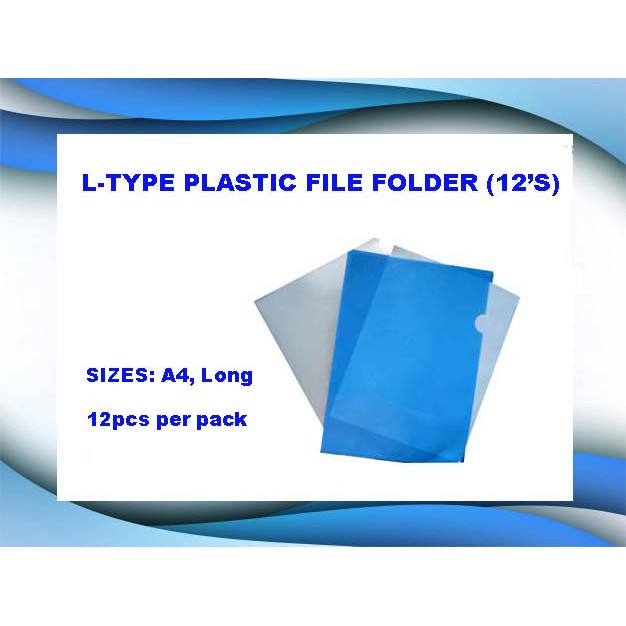 Ltype File Folder (12's) Shopee Philippines