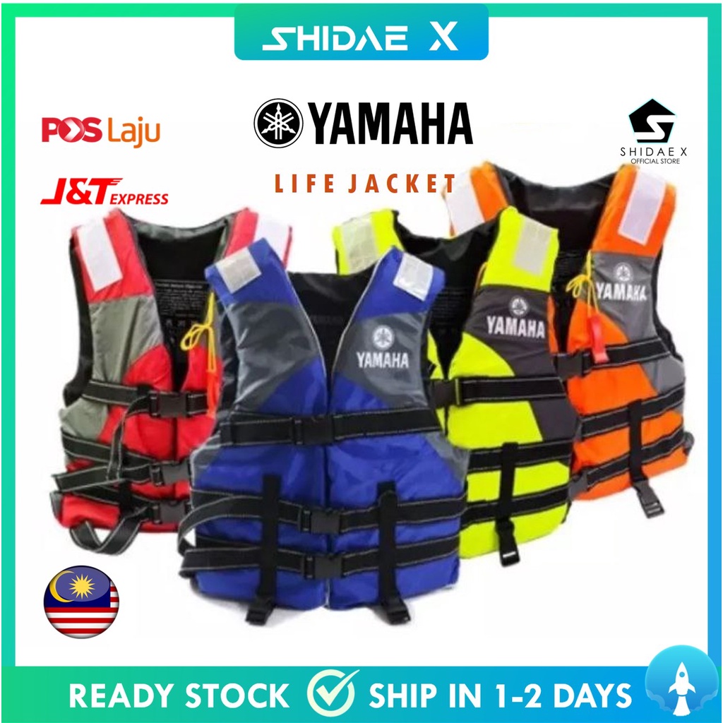 Yamaha Life Vest Jacket High End Quality Kids Adults Marine Safety ...