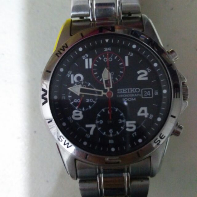 Seiko chronograph 100m discount price