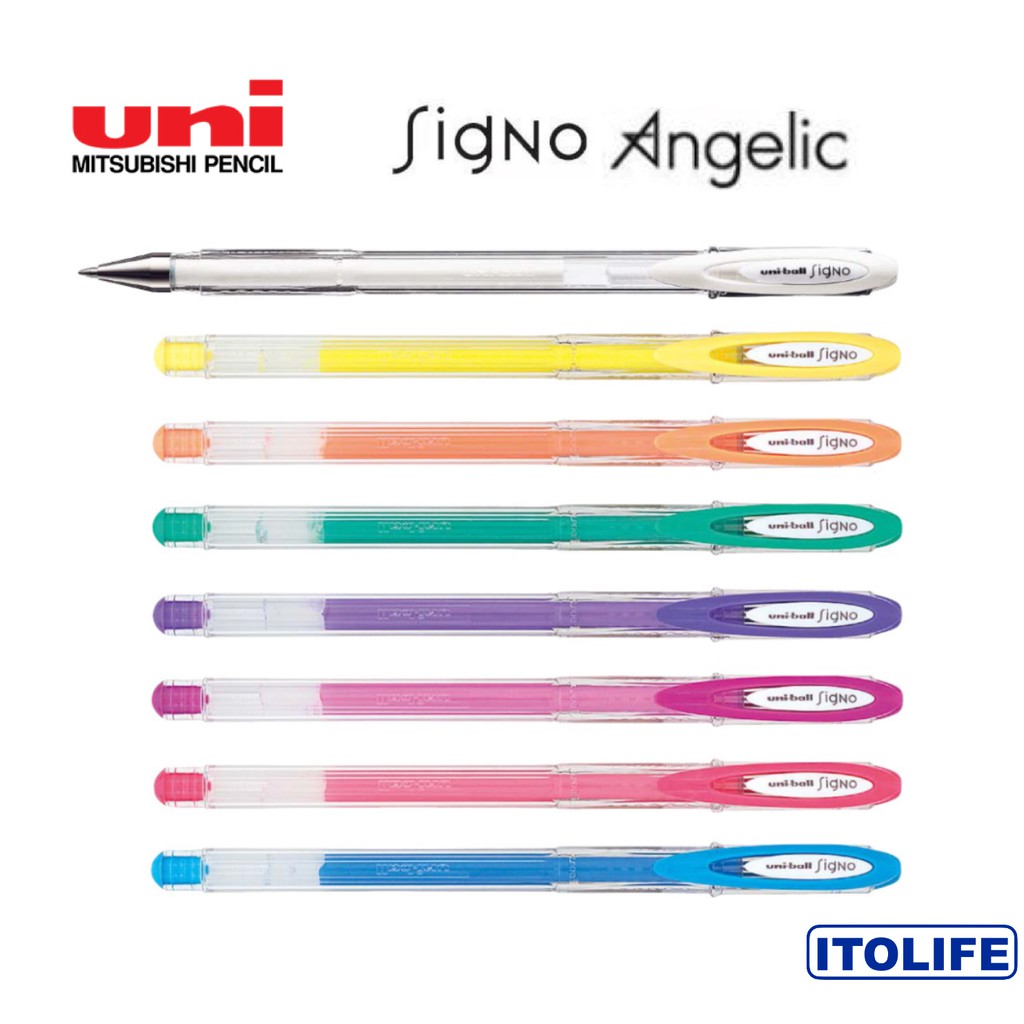 Uniball Signo Angelic Pastel Color Gel Pen 1pc Shopee Philippines