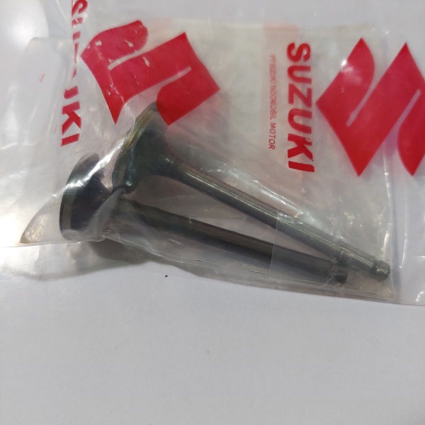 SMASH110 IN/EX INTAKE and EXHAUST VALVE SET - Suzuki Genuine Part 12911 ...