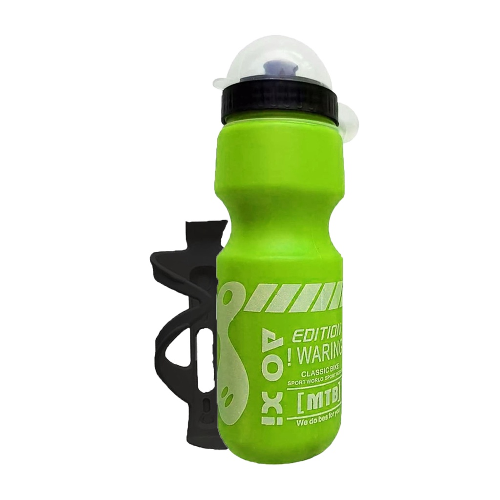 Mi Xandrea 750ML Bike Water Bottle Water Drink Bottle and Holder Cage