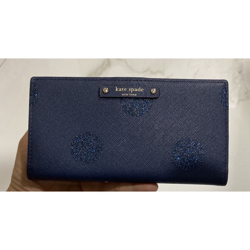 Kate spade navy cheap wallet