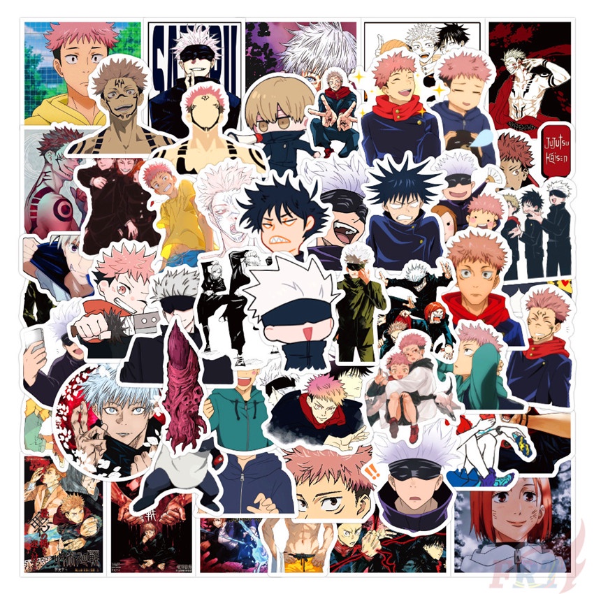 ❉ Jujutsu Kaisen - Series 12 Anime Yuji Itadori Stickers ❉ 50Pcs/Set  Waterproof DIY Fashion Decals Doodle Stickers