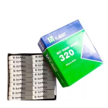 5 pieceDouble Tip Rabbit Rubber Eraser , SMALL SIZE #320 BIG SIZE #110 ...