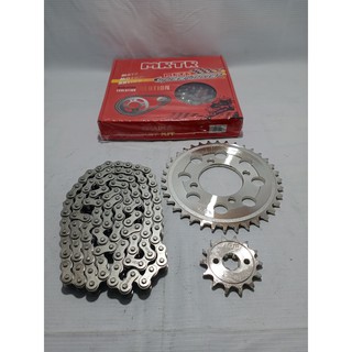 CHAIN & SPROCKET SET CT100 - 14T/42T (428-120L) | Shopee Philippines