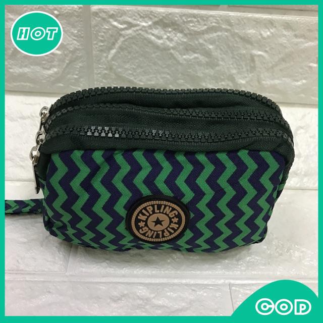 Kipling pouch wallet 3 good quality zipperszipper bag Shopee