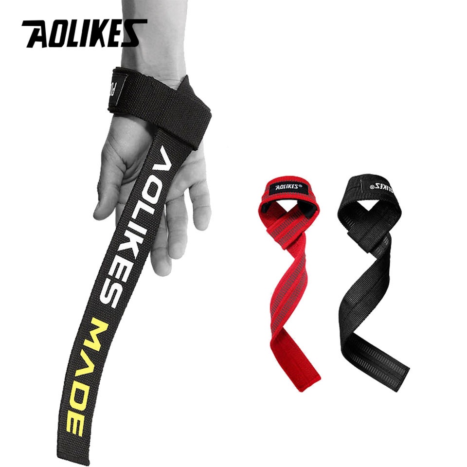 1 Pair Wrist Straps for Weightlifting, Bodybuilding, Powerlifting
