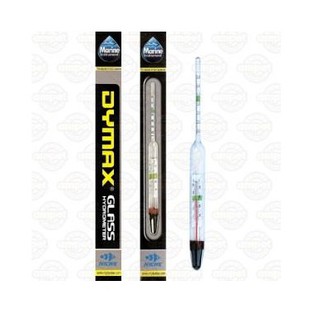 Dymax Glass Hydrometer ( 2 in 1 floating hydrometer cum thermometer ...