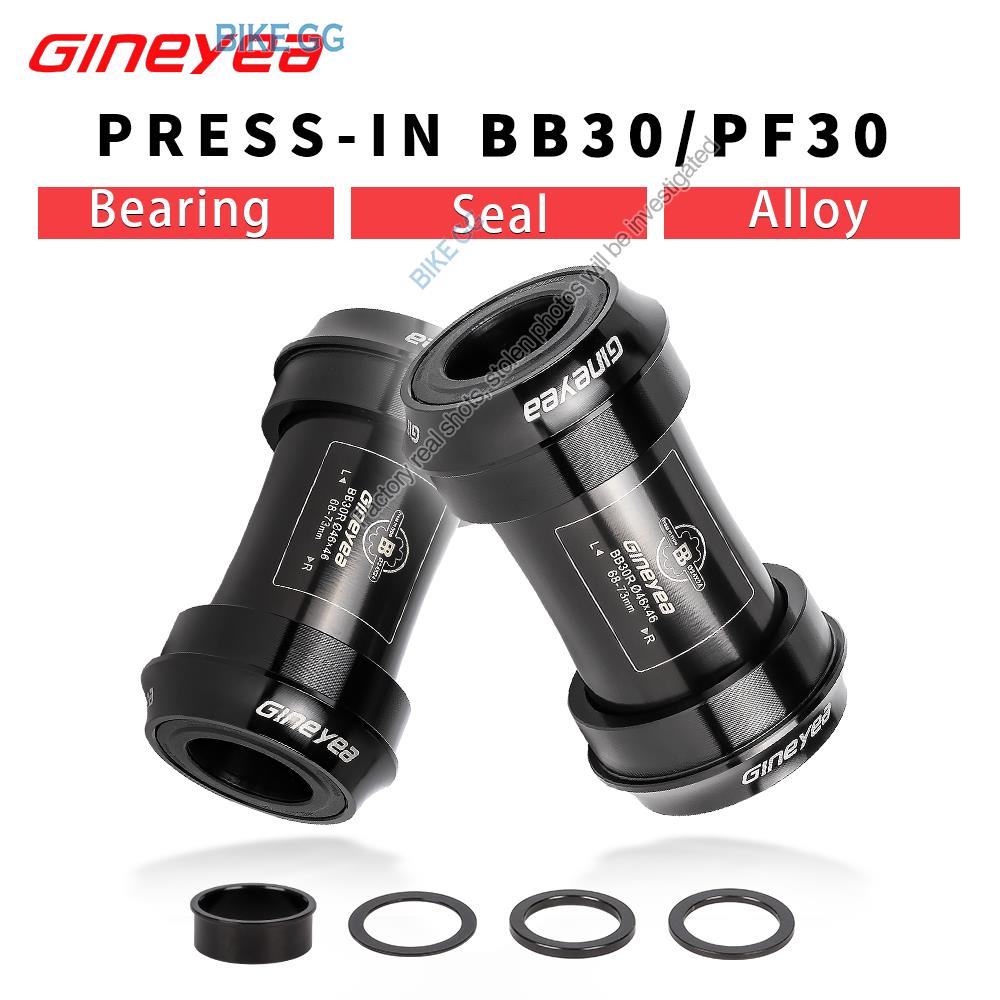 Gineyea BB30 PF30 BB386 Bottom Bracket Sealed Bearing Press fit Road