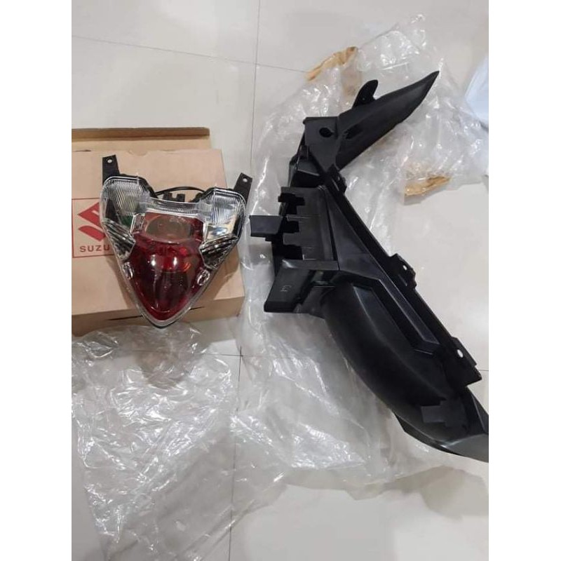 sgp rear fender and tlight genuine R150 carbtype.original and brandnew ...
