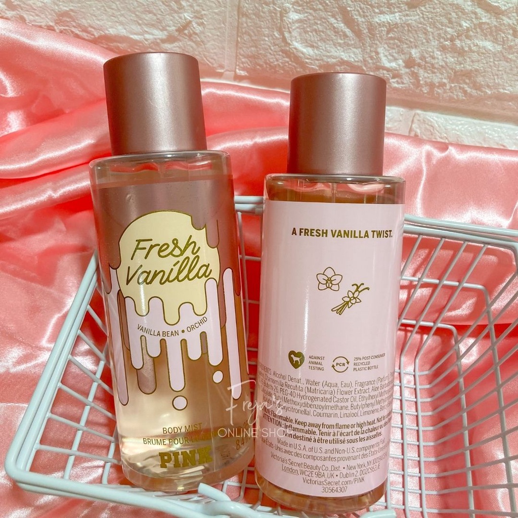 Pink best sale fresh vanilla