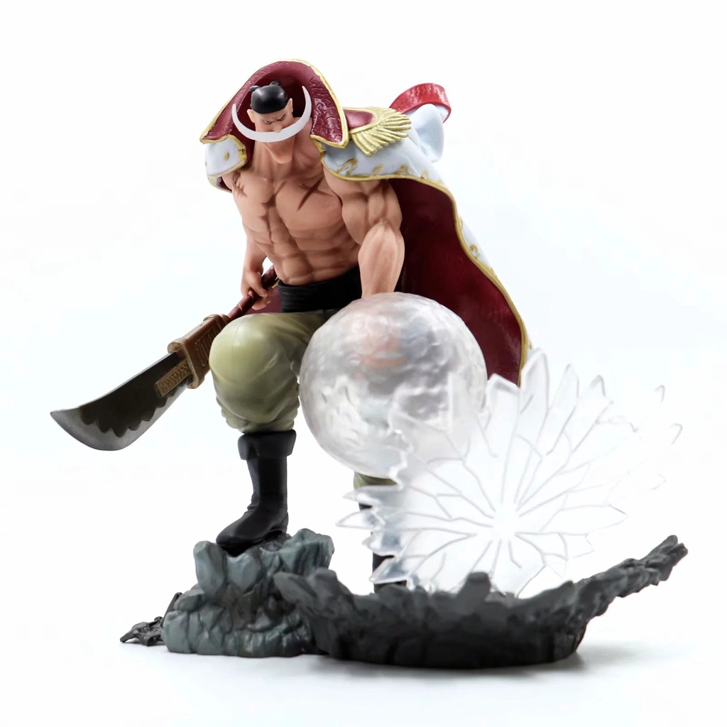 Anime One Piece Portrait Of Pirates White Beard Pirates Edward Newgate Battle Ver Pvc Action 