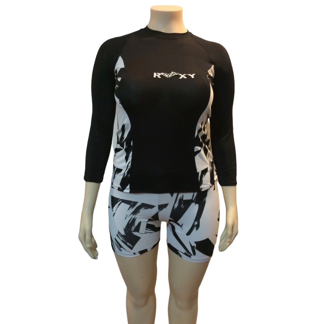 Plus Size Big Size Rash Guard (Terno) | Shopee Philippines
