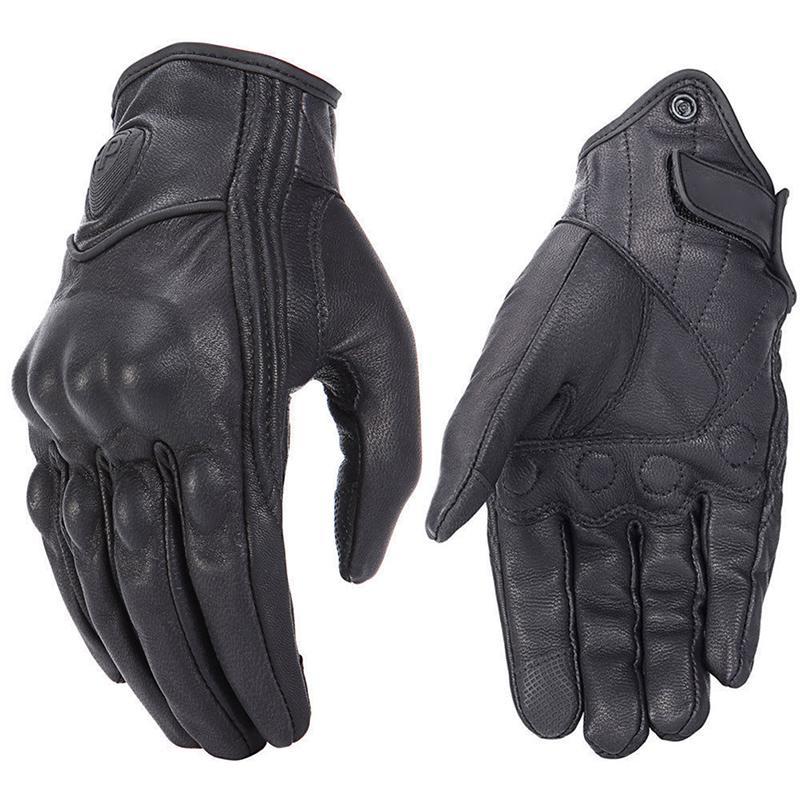 ICON Leather Gloves Waterproof Motorcycle Gloves Motocross Gloves ICON ...