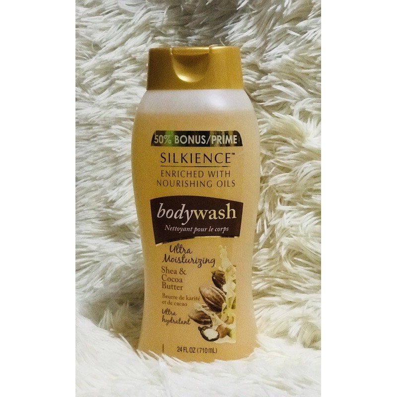 SILKIENCE Body wash Shea & Cocoa Butter. Shopee Philippines