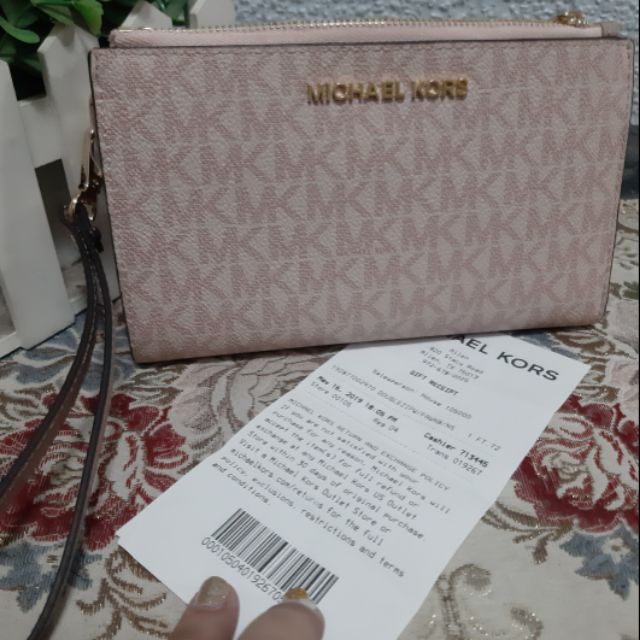 Mk soft clearance pink wallet