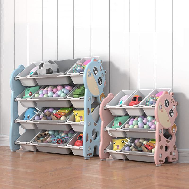 BYJ Dinosaur or Deer Storage Rack for Kids Toy Organizer Bookshelve for ...