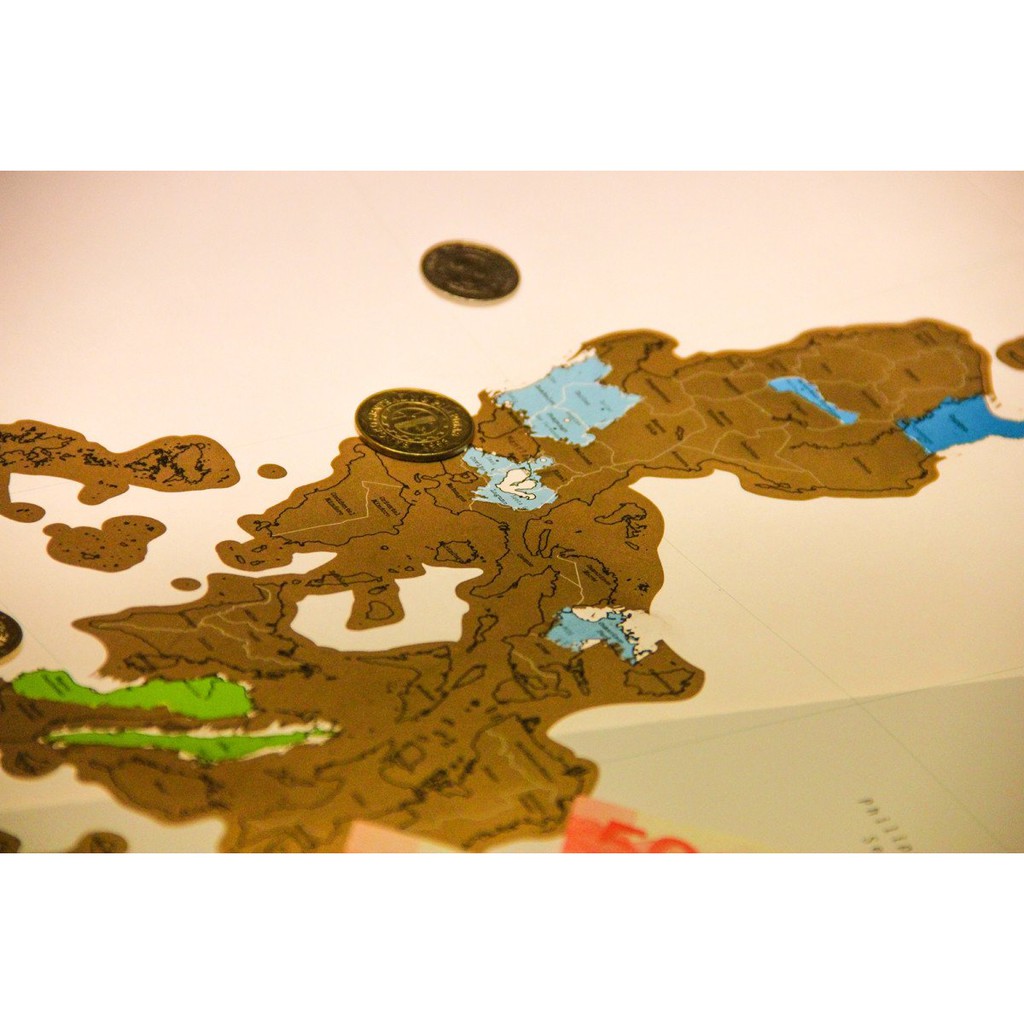 Scratch Map Philippines Shopee Philippines