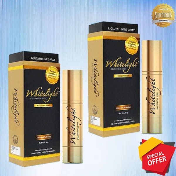 whitelight glutathione sublingual spray aim global PROMO Whitelight Glutathione Spray GET