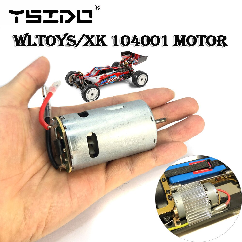 Original Wltoys XK 104001 550 Motor for 1/10 RC Off-Road Desert Off ...